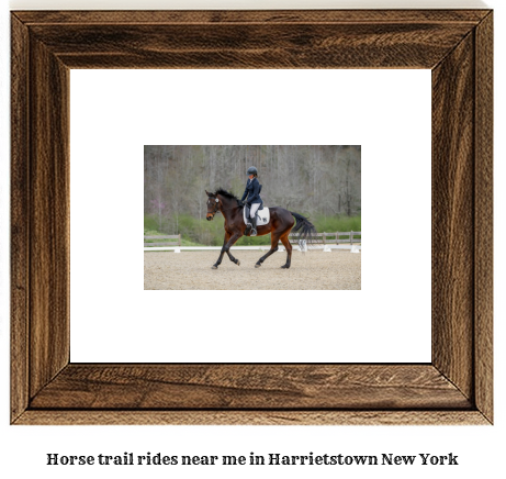 horse trail rides near me in Harrietstown, New York